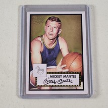 Mickey Mantle Card #7 Basketball 2005-2006 Topps 1952 Style - £4.12 GBP