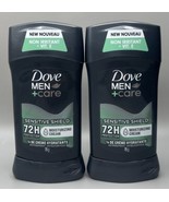 2 Pack Dove Men+Care Sensitive Shield 72H Protection Deodorant Stick 76g... - $11.99