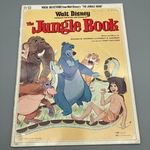 Vintage Sheet Music, Story and Songs from The Jungle Book, 1967 Walt Disney - £22.48 GBP