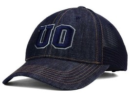Oregon Ducks TOW NCAA Sturdy Denim Adjustable Meshback Snapback Cap Hat - $18.99