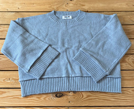 double zero NWOT women’s wide sleeve sweater size M grey B5 - £11.89 GBP