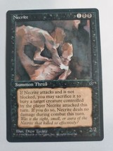 MTG Magic The Gathering Card Necrite Summon Thrull Black Fallen Empires 1994 - £5.63 GBP