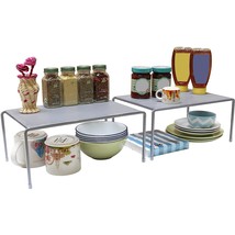 Decobros Expandable Stackable Kitchen Cabinet And Counter Shelf Organize... - $35.99