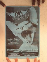 1997 Aerosmith Alamodome Dec 18th Poster New Life Tour Concert 2-Sided-
show ... - £42.40 GBP