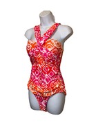 Anne Cole One Piece Swimsuit Floral Coral Orange White Wireless SZ 14 NEW - €83,97 EUR Anne Cole One Piece Swimsuit Floral Coral Orange White Wireless SZ 14 NEW - €83,97 EUR