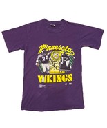 Vintage 1990 Minnesota Vikings T-Shirt Sz Medium - Herschel Walker Singl... - $48.00 CAD