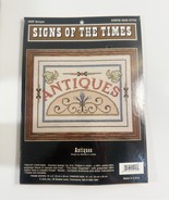 Antiques Cross Stitch Kit Signs of the Times 10" x 8" New Old Stock - $16.20 CAD