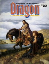 Dragon Magazine Sept 1995 #221 Ecology of Crystal Spider~Dream Wizards - £7.09 GBP