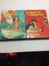 Vintage Books 1963  Walt Disney Annette And Leave It To Beaver - £20.34 GBP