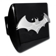 Batman Bat Emblem Metal Hitch Cover Black - £38.73 GBP