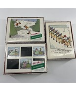 Vintage Shoebox Christmas Cards 20 Greeting Cards &amp; 21 Envelopes 90s 3 B... - $38.40
