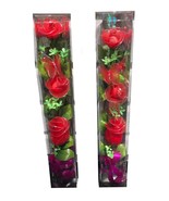 Red Roses Flowers - 3 Roses per Stem - $7.13 CAD