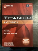 Trend Micro Titanium Antivirus+ Antispyware Web Threat Protection. - $29.99