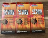 3X Diamond Strike-A-Fire 8 Per Pack Total Of 24 Fire Starters - £18.77 GBP