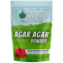 Organic &amp; Natural Agar Agar Powder Great For Baking Jelly Candies &amp; Grav... - £41.33 GBP