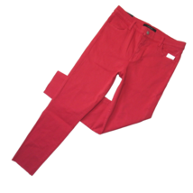 NWT J Brand Alana High Rise Crop in Carmine Red Photo Ready Stretch Jeans 32 - £48.91 GBP