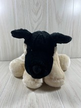 Commonwealth Toy plush German Shepherd 12&quot; plush puppy dog black beige - £32.84 GBP