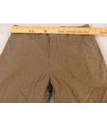 Mens Banana Republic Beige 30 X 32 Polyester Blend Flat Front Dress Slac... - $436.31 MXN