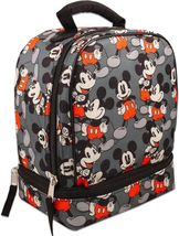 Disney Mickey Mouse All Over Print Drop Bottom Lunch Bag, Mickey Mouse L... - $17.99