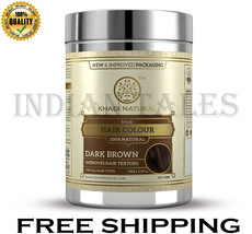 Khadi Natural Dark Brown Hair Colour | Herbal Hair Colour | All Types Of Hair - £19.90 GBP