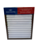 Dockers 13-Piece Handkerchief Set with Wooden Valet NEW - $22.14 CAD