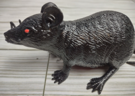Rat Life Like Squishy Creature Stretchable Rodent Figure Toy Halloween S... - $18.00