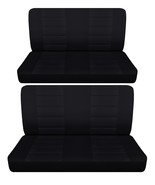 Front and rear bench car seat covers fits 1965-1970 Buick LeSabre  Solid... - €137,42 EUR