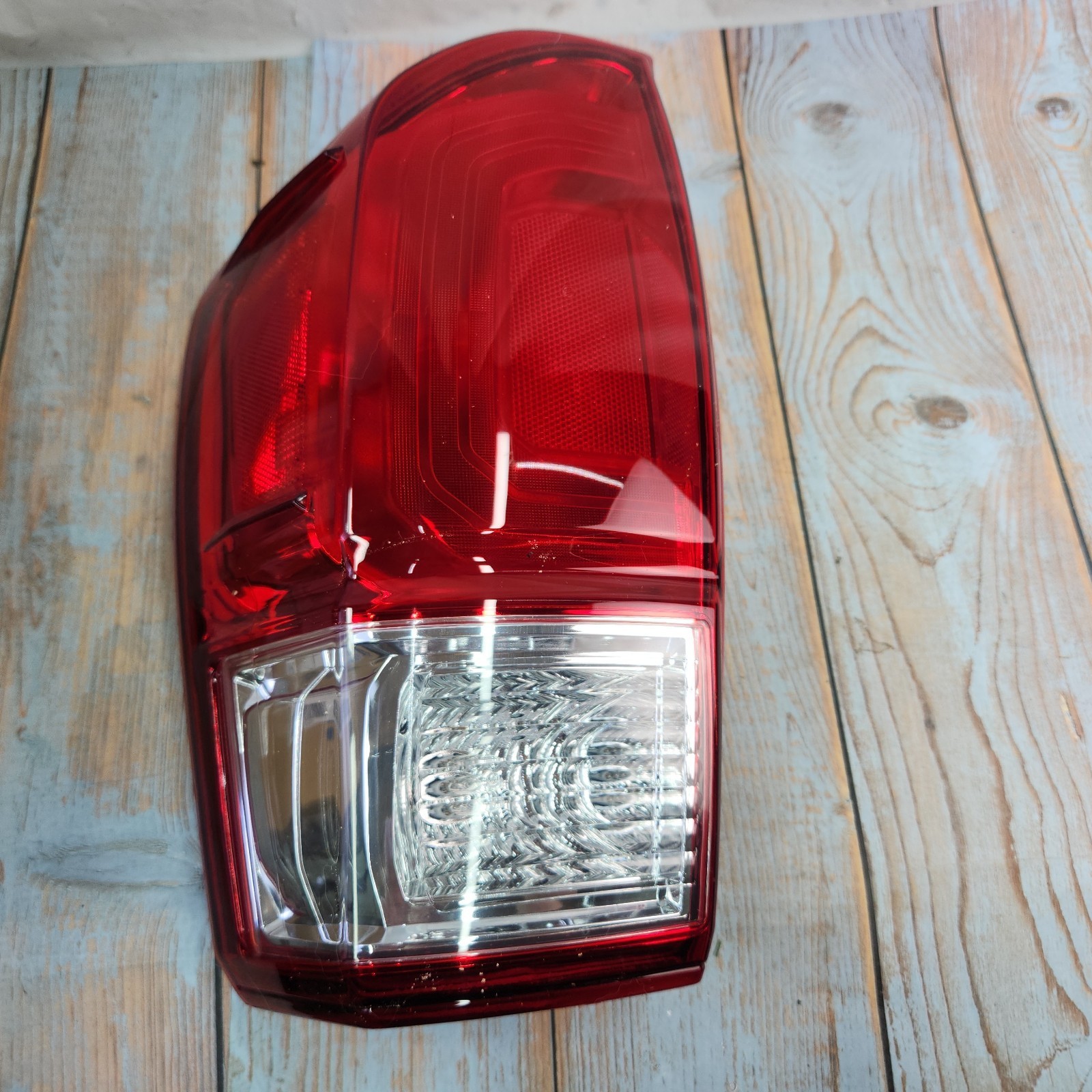 TYC 11685000 Fits 2016-2017 Toyota Tacoma LH Red Clear Tail Light For 81... - $58.47