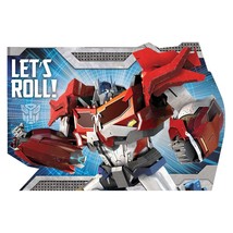 Lets Roll Transformers Invitation Postcards Envelopes Seals Stickers 8 Count - £6.40 GBP