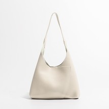 MABULA Soft Leather 2 Pcs Set Hobo Shoulder Bags High Quality Women Tote Handbag - £47.58 GBP