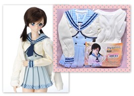 BJD Volks Dollfie Dream After School Akihabara Girls Moe&#39;s School Uniform Shoes - $127.66