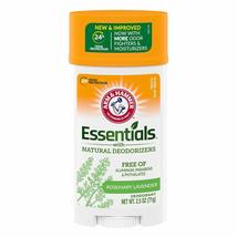 Arm &amp; Hammer Deodorant 2.5 Ounce Essentials Unscented (73ml) (3 Pack) - $12.62+