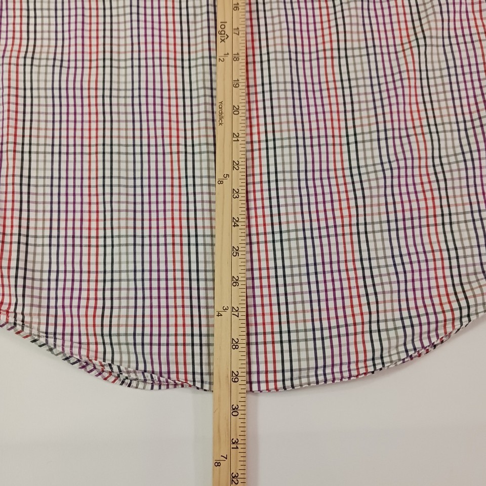 Carhartt S252 WTH Men’s Multicolor Plaid Cotton  Button-Down Long Sleeve Size M Item image 6