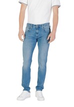 Replay Men Jeans - 36 L32 Blue Designer Fashion Denim Pants 2025 Collection - $190.31 CAD