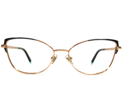Tiffany and Co Eyeglasses Frames TF1136 6007 Black Rose Gold Wire Rim 53-16-140 - $121.37