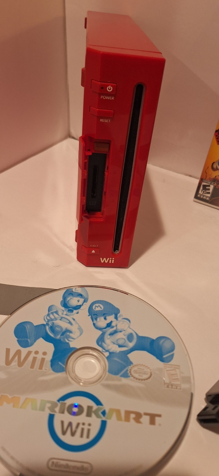 Rare Red Nintendo Wii Video Game Console System GameCube w/ Extras Item image 10