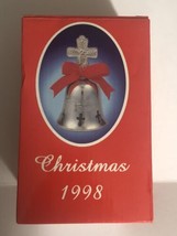 Vintage Holiday Bell 1998 Christmas Decoration In Box XM1 - £6.22 GBP