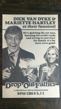 Vintage 1982 Drop-Out-Father Dick Van Dyke Full Page Original Movie Ad 721 - £5.19 GBP