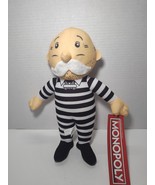 Mr. Monopoly Get Out of Jail 12-14&quot; Toy Factory Plush NEW WITH TAG - $222.20 MXN