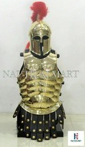 NauticalMart Knight Greek Corinthian Brass Muscle Armor Suit Halloween C... - $249.00