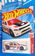 Hot Wheels 2024 Target Red Edition Series #7 &#39;15 Dodge Charger SRT White w/ 5SPs - £3.93 GBP