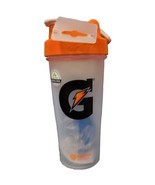 Genuine Sealed Orange Blender Bottle Gatorade 28 Ounce with Ball Whisk - £7.46 GBP