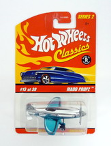 Hot Wheels Madd Propz Classics Series 2 #13 of 30 Light Blue Die-Cast Plane 2006 - £7.92 GBP