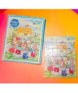 A Victory Plywood Jig-Saw Puzzle G J Hayter &amp; Co England Bunnies Ice Cre... - $369.81 MXN