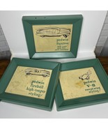 Old 1950s - 1960&#39;s Picture Sign Advertising Pedwin Fireball V-8 Squires  - $29.69