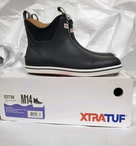 Xtratuf Men's Size M14 6" Ankle Deck Boot, Black  image 3