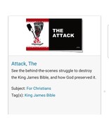 THE ATTACK | JACK T CHICK | GOSPEL BIBLE TRACK | KING JAMES BIBLE - £3.47 GBP