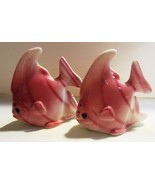 Vintage pink angel fish salt and pepper shakers Japan - £15.79 GBP