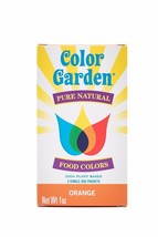 Color Garden Pure Natural Food Colors, Orange 5 ct. 1 oz. - £12.43 GBP
