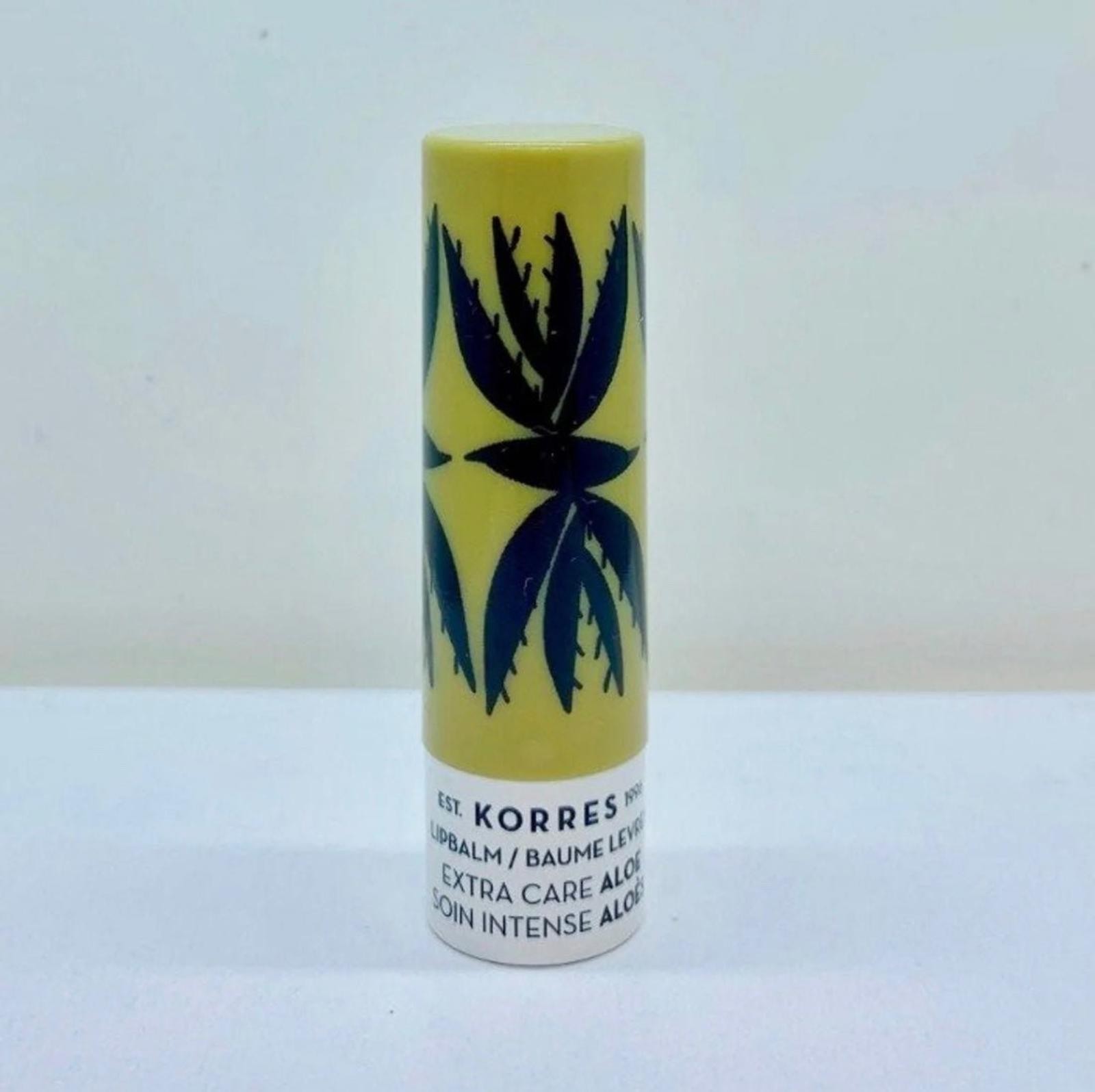 Lot of 2 Korres Lip Balm Extra Care Stick “Aloe” NIB - $17.82